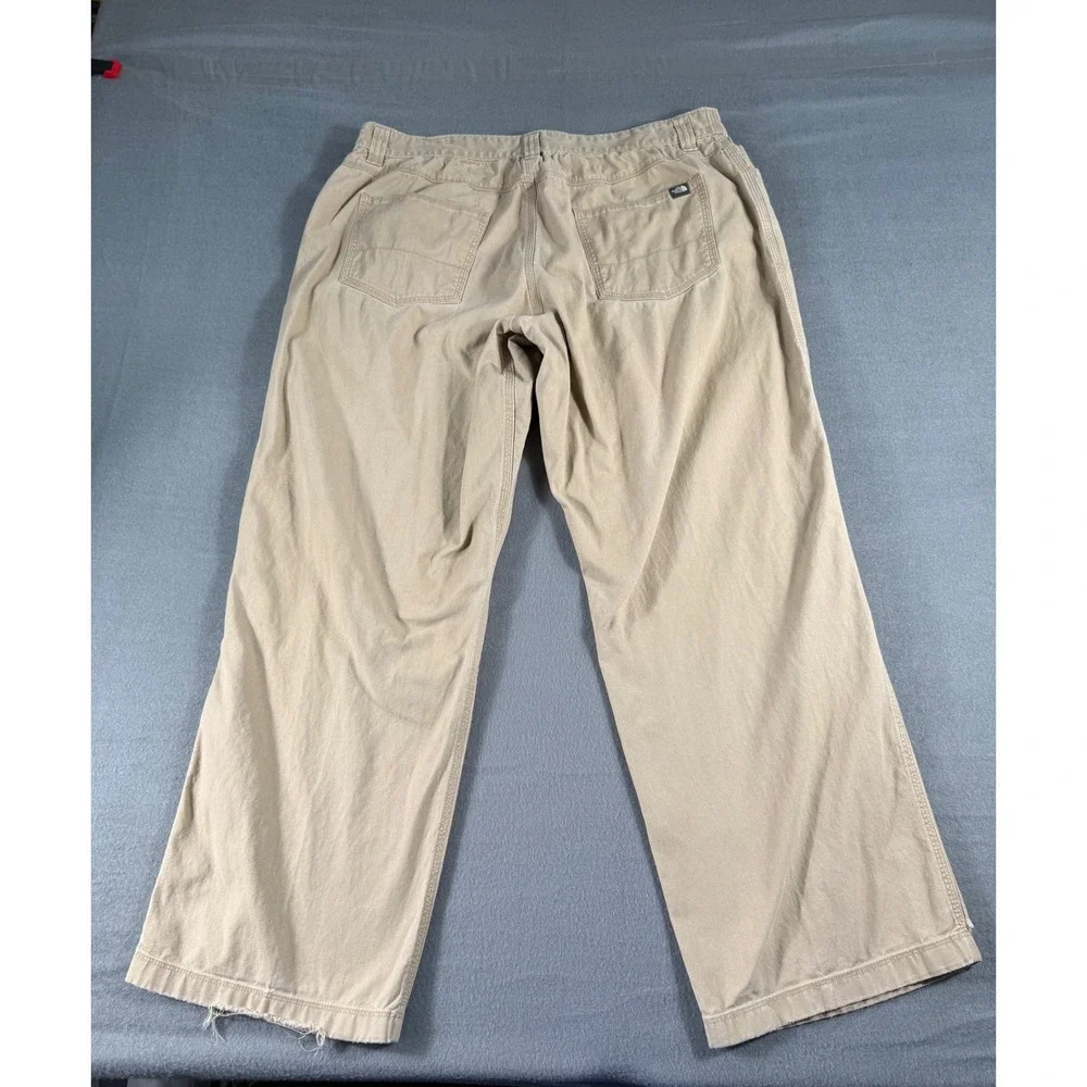 The North Face Double-Knee Canvas Workwear Utility‎ Pants Outdoors 38 Rugged